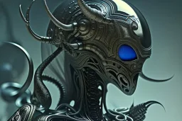 engineer alien face, highly detailed, symmetrical long head, smooth marble surfaces, detailed ink illustration, raiden metal gear, cinematic smooth stone, deep aesthetic, concept art, post process, 4k, carved marble texture and silk cloth, latex skin, highly ornate intricate details, moody lighting, h. r. giger, hayao miyazaki, by artgerm