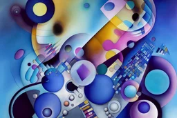 a spatial and sonic exploration of time and technology, indigo, steel, quartz, silver keyboard-influence by ((anato finnstark, hamish frater, anna dittmann)) background theme (bass line music notes) guitar chords by wassily kandinsky, felt tip pen, airbrush, watercolor, acrylic on paper, houdini 128k uhd pi, fbm