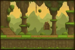 tileset landscape for 2d platformer