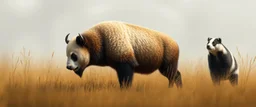 panda dog bison boxer badger