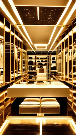 Louis Vuitton uzay konseptli mağaza müşteri SOYUNMA kabinleri