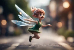 motion blur swooping pixie quickling, bokeh like f/0.8, tilt-shift lens 8k, high detail, smooth render, down-light, unreal engine, prize winning