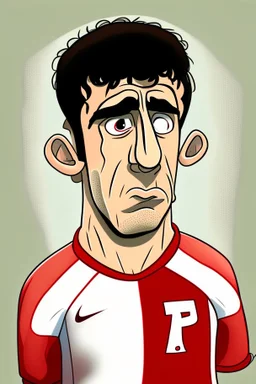 Tino Livramento English football player ,cartoon 2d