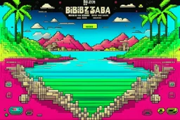 ALBUM COVER - 8BIT IBIZA TECHNO RAVE