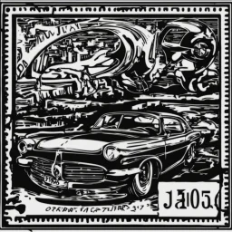 CAR COMPANY STAMP ,PNG