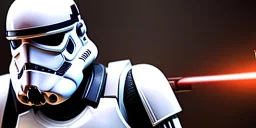 magnificent, realistic, colorful, massive, epic, ray tracing, cinematic, 8k, HD, Ultra High Definition, photo film, film grain, hyper-detailed, storm trooper soldier, bloody, blood Soaked