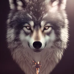 Wolf, masterpiece, expert, 8K, sharp focus, cinematic lighting, beautiful