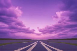 Symmetric Purple SKY WITH CLOUDS BACKGROUND