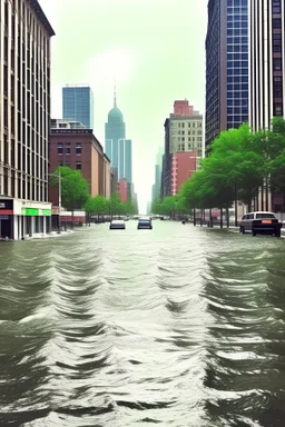 New York flooded photo