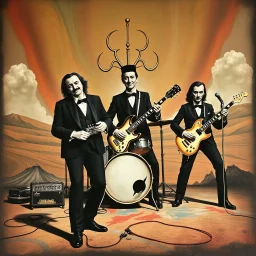 Salvador Dali's rock band.