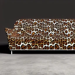 concept art, concept design, sofa with leopard pattern, leopard pattern sofa, retro style sofa, concept, memphis group style, memphis design, beautiful leopard pattern, minimalistic