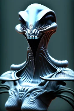 full bodied Phantom alien, 8k, finely detailed, photo realistic.