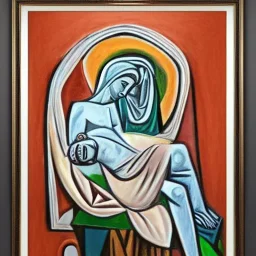 pieta in style of picasso