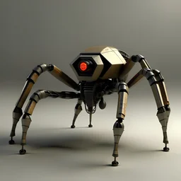 diseño de un cuadrupedo robot tipo araña cuadrada haslo que este en armado