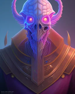 Dungeons & Dragons Mind Flayer Portrait