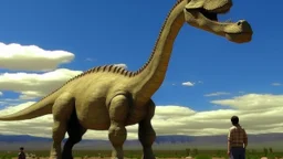 Dreadnoughtus - This huge titanosaur was recently discovered in Argentina.