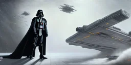 darth vader on the u.s.s. enterprise