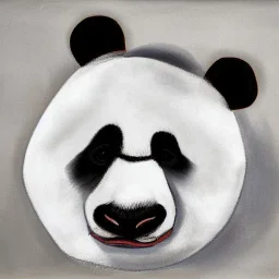 Portrait of panda by Picasso