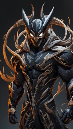 venom machine in solo leveling shadow artstyle, viking them, full body, apocalypse, intricate details, highly detailed, high details, detailed portrait, masterpiece,ultra detailed,best quality