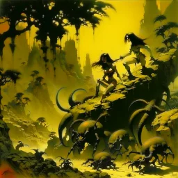 spider. Frazetta
