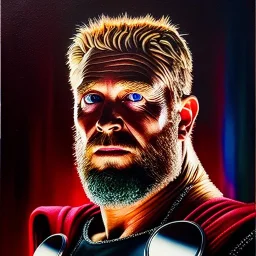 Ultra detailed fullbody Portrait in oil on canvas of Thor merges with Groot,extremely detailed digital painting, extremely detailed face,crystal clear Big eyes, mystical colors ,perfectly centered image, perfect composition, rim light, beautiful lighting,masterpiece,8k, stunning scene, raytracing, anatomically correct, in the style of robert e howard and Ken Kelley and Ohrai Noriyoshi and Simon Bisley and tomzj1