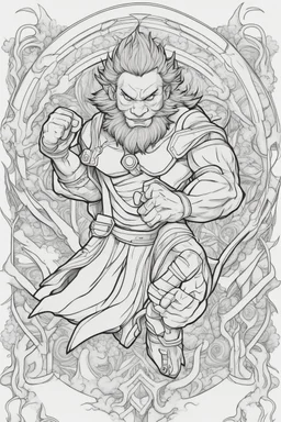 out line art of super hiroes colouring pages with white background ,skech style ,full body.only use outline,mandala style,clean line art,white background,no shadow and clear and well outlined