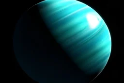 Planet Uranus with anus