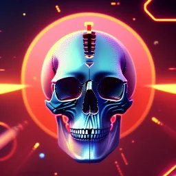 Mechanical skull, full body close up, soft light atmosphere, light effect，vaporwave colorful, concept art, smooth, extremely sharp detail, finely tuned detail, ultra high definition, 8 k, unreal engine 5, ultra sharp focus