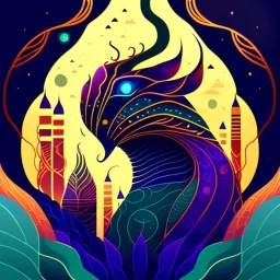 camoes art style inspired by Jonny Hatt Kean, abstract alien beast drawing, surreal Abstract Background, Ethereal Mood. naif Alejandro Torres style. Hyperrealistic detailed, flat, vector illustration, Storybook Illustration, made of wire, pencil sketch, DAIM