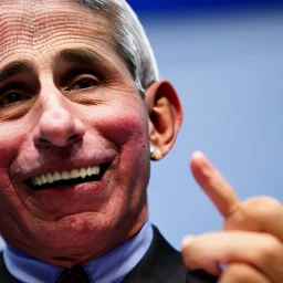 dr. Anthony fauci eating a bat