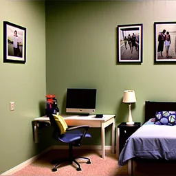 top left corner of a room picture. The right corner is the uploaded picture