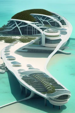 Futuristic infrastructure for maldives