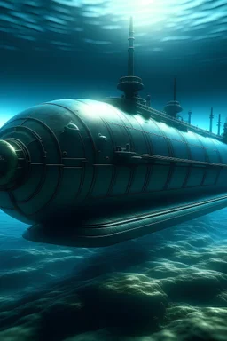 a submarine in jupiter