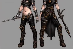 fantasy dungeon-punk construct female