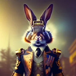 Most beautiful steampunk rabbit,steampunk style, polaroid,outdoors,macro lens, cinematic, unreal engine 5, 8k, hyper realistic. ambient lighting, elegant,hyperphotorealistic, cinematic lighting, hyperphotomaximalist, masterpiece,epic composition, tilt shift blur, by japbun2-40