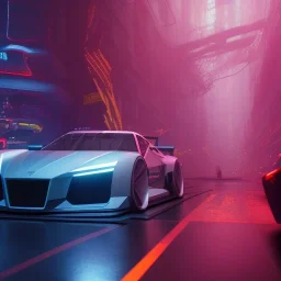 Cyberpunk Hyper cars,perfect composition, hyperrealistic, super detailed, volumetric lighting, dramatic lighting, 8k, high quality, trending art, trending on artstation, sharp focus, studio photo, intricate details, highly detailed,film photography, dslr, cinema4d, studio quality,nightclub lighting,octane render, by greg rutkowski