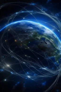 the galaxy connecting earth and other planets same as neurones of the brain