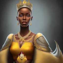 Rwandan princess realistic