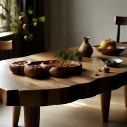 Chestnut-inspired table