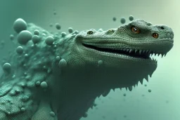 full length clean art NFT, soft lighting, soft pastel gradients, high definition, blender 3d futé reptile