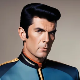Spock with pointed ears as Elvis: I see no logic trying to imitate the Elvis Presley