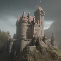 Castle, softbox lighting, intricate details, ultra realistic style, 8k resolution