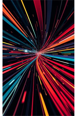 energetic and fragmented speed stripes vertical vector