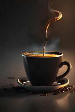 Cup of coffee 4k