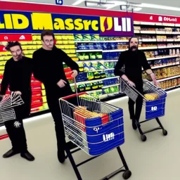 Musicians of hell in lidl