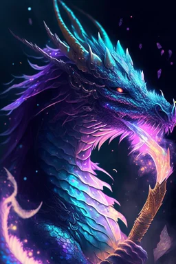 Fierce Magical dragon