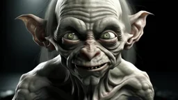 gollum but really good-looking