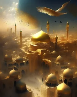 Islamic city and Qamar Gold and your angels in heaven