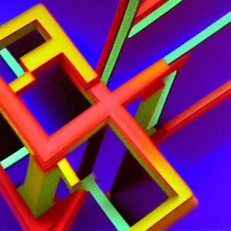 three-dimensional abstraction