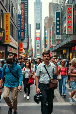 pop art pixels 10000 images they carry gimbals and 4K sensors. youtube with many cameras walking through a crazy busy city They are the documentarians of the absurd, capturing a reality so vivid, so saturated with stereotype and surrealism, that it renders traditional fiction obsolete. This is not merely “street photography” or “documentary.”